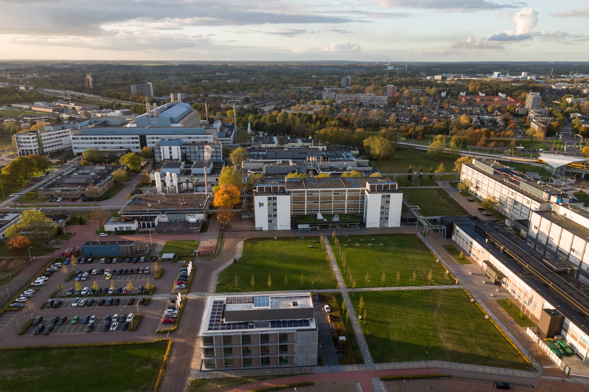 Drone bedrijfspand